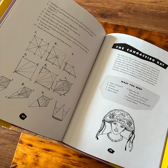 Vintage 1994 Carnavalia! African-Brazilian Folklore & Crafts Hardcover Book - Picture 8 of 14